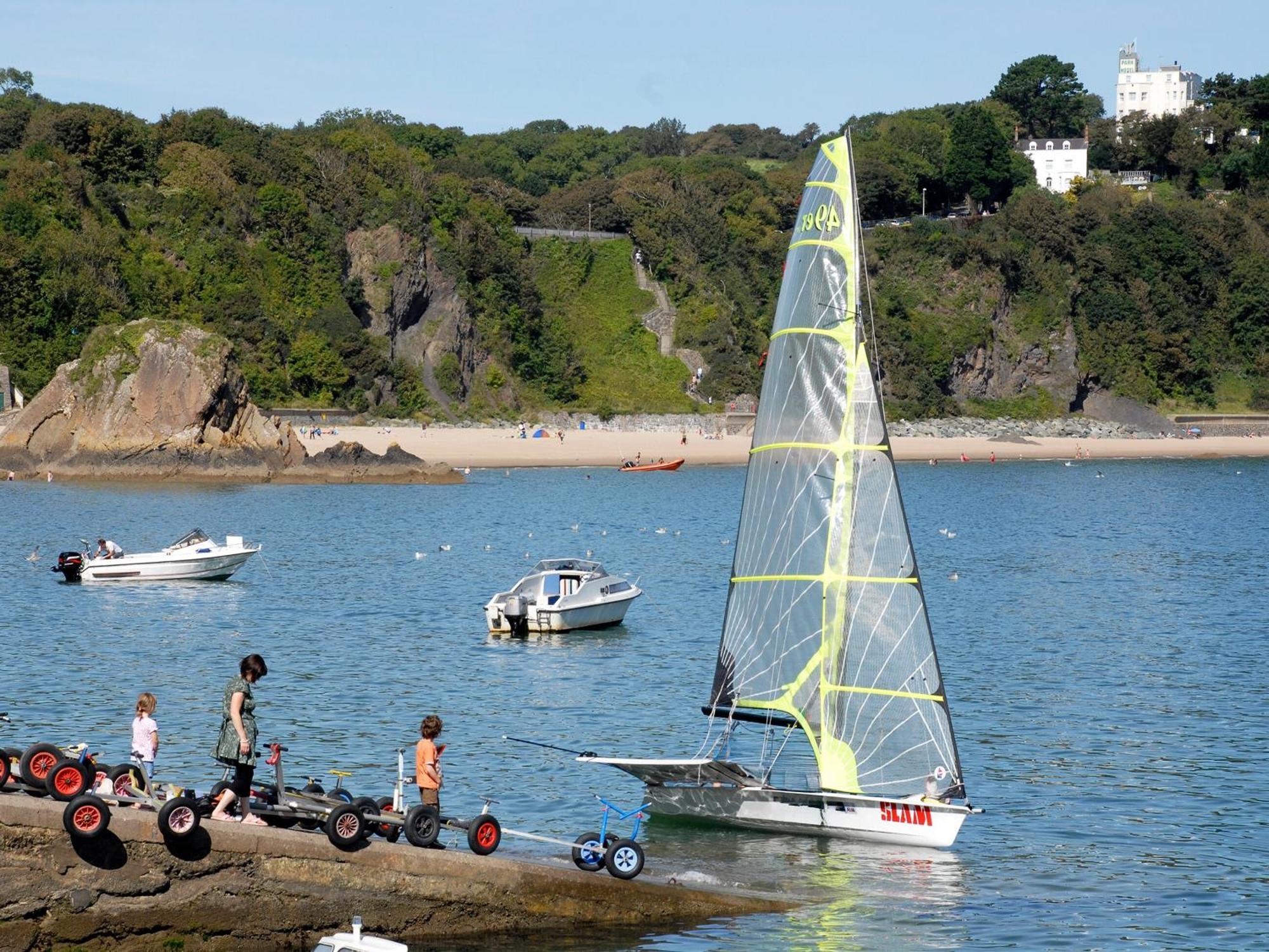 Villa Ty Mair Tenby Esterno foto